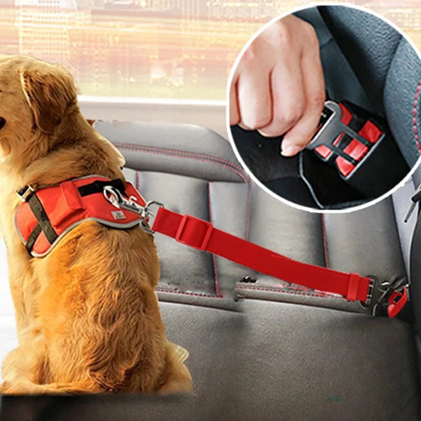 Enjoy Stress-Free Travels: Travel 43-70cm Pet Dog Car Safety Seat Belt for Any Adventure