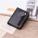 Security Meets Style: Metal Business Blocking Card Holder RFID Wallet with Soft Leather Touch