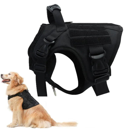 Heavy Duty Large Service Dog Harness for Unmatched Control and Comfort