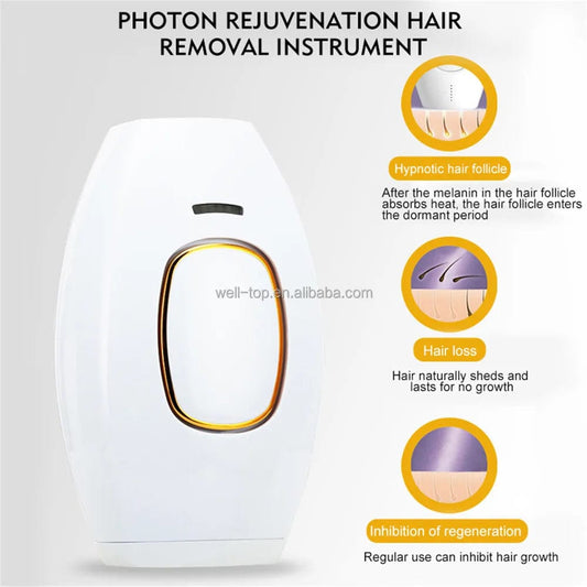 Smooth Perfection: Electric Hair Remover with IPL Technology - Your Home Hair Removal Solution