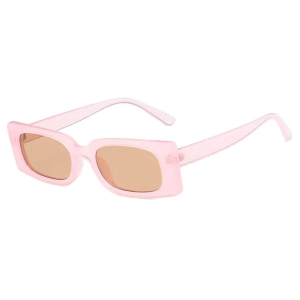 Classic Retro Trend: DL Glasses - Vintage Small Rectangle Sunglasses for Stylish Ladies