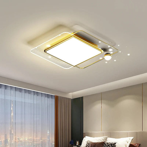 Heartfelt Illumination: New Creative Heart Empty LED Ceiling Lamp - Perfect for Creating Atmosphere in Living Room and Bedroom Ceilings