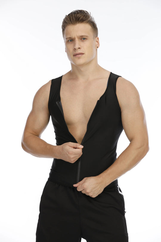 Define Your Silhouette: Waist Trainer and Slimming Compression Shapewear Corset for Men