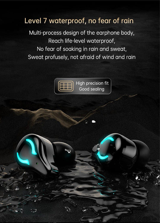 Unmatched Performance and Style: X1 New Headphone with TWS 5.1, LED Display, and Waterproof Design