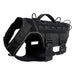 Adjustable Nylon K9 Tactical Dog Vest Harness with 4 Durable Buckles