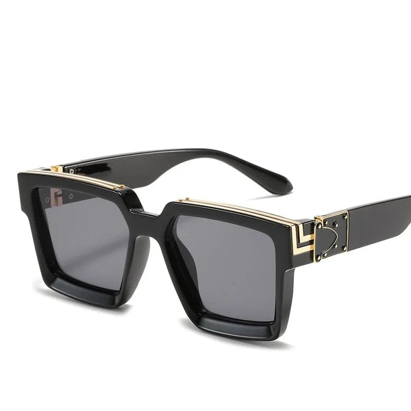 High-Quality Luxury Oversized Square Sunglasses for Women: Trendy Millionaire Designer Brands also for Men