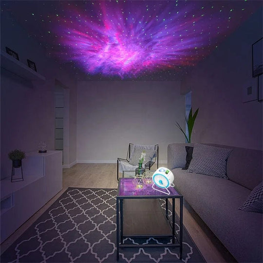 Starry Nights Anywhere: Lonvis Star Projector - Atmosphere Star Light Ceiling Projector for Kids and Home Parties.