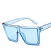 Luxury Designer Retro Classic Oversized Square Sunglasses with Big One-Piece Lenses: Shades for Men and Women