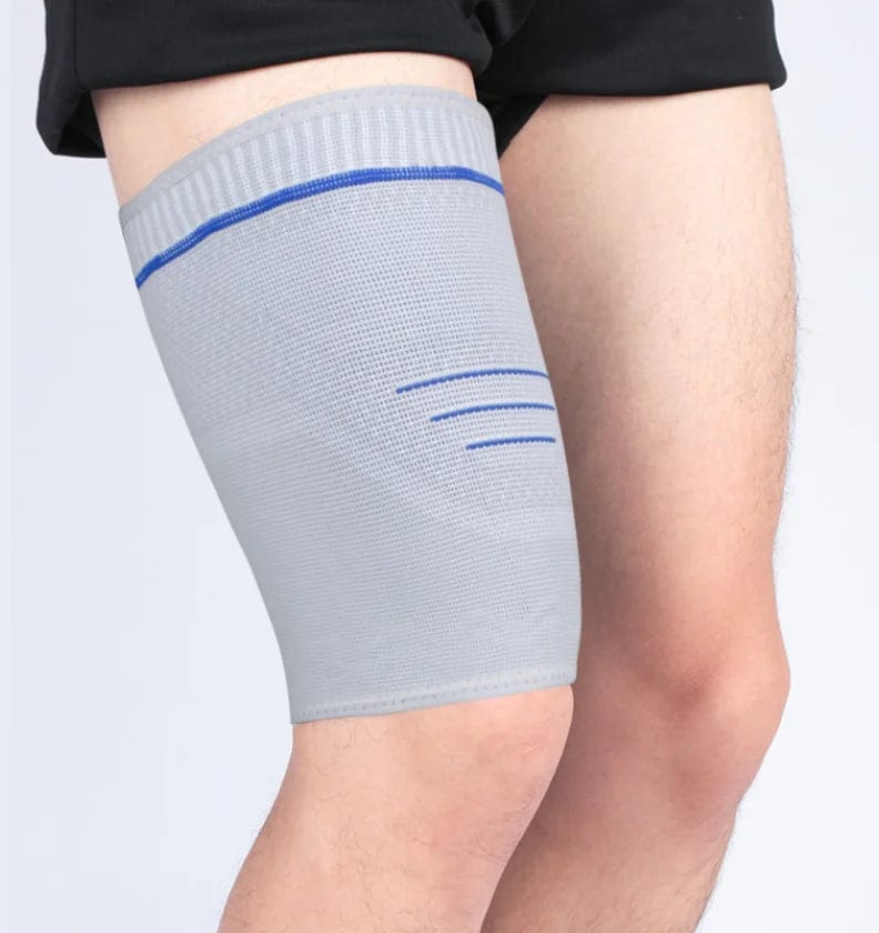 Muscle Strain Pain Relief Thigh Pads Leg Support Compression Bandage Sleeves