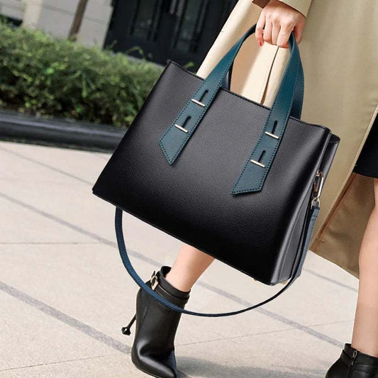 High-Capacity Leather Shoulder Handbags - Your Stylish Companion for Every Occasion