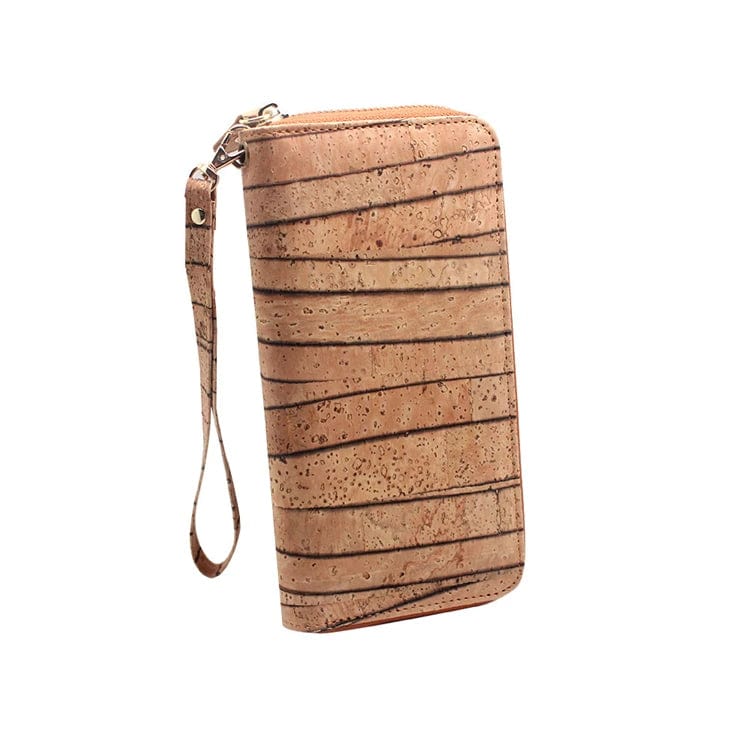 Eco-conscious Elegance: RFID Ladies Wallet with Coin Pocket - Trending Cork Cardholder