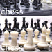 High-Quality Fold Magnetic Plastic Chess Set with Medium-Sized Board