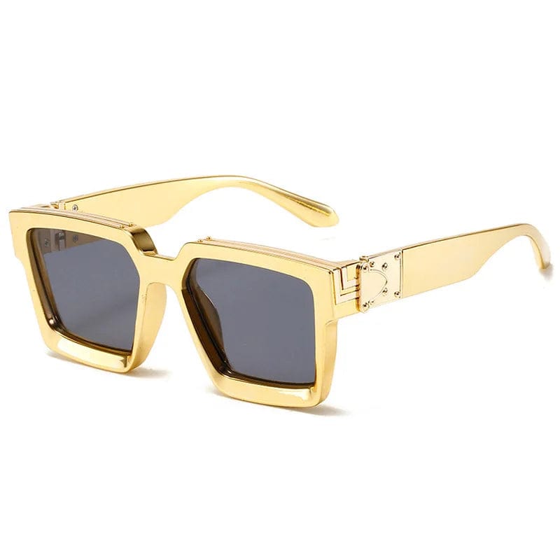 High-Quality Luxury Oversized Square Sunglasses for Women: Trendy Millionaire Designer Brands also for Men