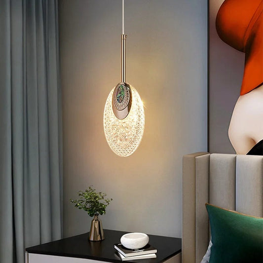 Chic Simplicity Meets Dining Elegance: Acrylic Pendant Chandelier for a Luxurious Touch in Bedrooms and Restaurants