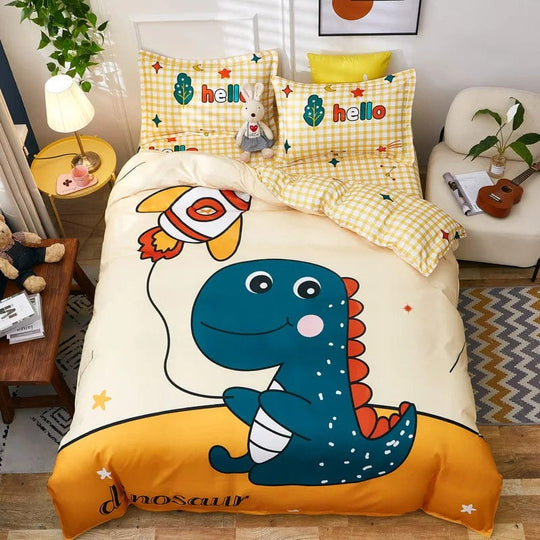 Transform Your Child's Bed with 3D Digital Printing - Cotton Bedding Set