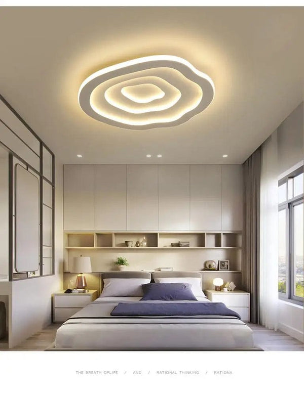 Minimalist Elegance: Wholesale Nordic Modern LED Ceiling Lamps for Contemporary Bedroom Lighting