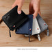 Luxury Redefined: Multifunction Card Holder in PU Leather - Slim RFID Blocking Wallet