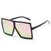 Luxury Fashion: Trendy Designer Oversized Square Sunglasses with Big Frames for Ladies