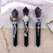 Mystical Elegance: Crystal Craft Fluorite Carvings - Folk-Inspired Swords for Decor