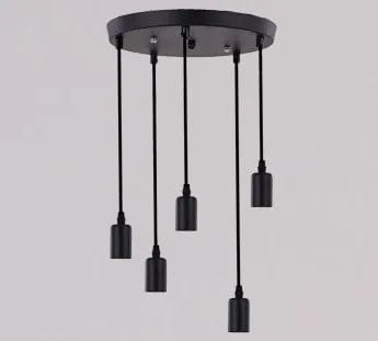 Pendant Lighting - Simple Chandeliers and Lamps with Options for 1 Head or 3 Heads