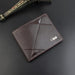 Modern Utility: Stylish ID Card Leather Wallet for Men by LIOU - A Popular Accessory