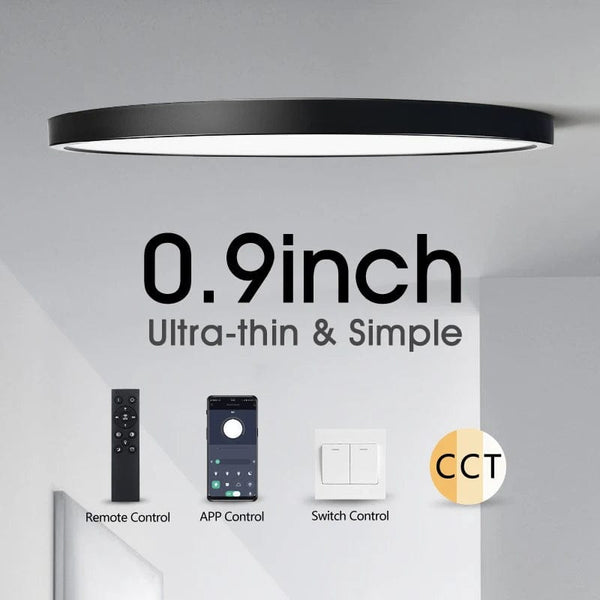 Modern Minimalism Meets Smart Technology - 24W-48W Smart Home Ceiling Lights for Indoor Residential Spaces