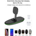 Hot Selling 4 in 1 Wireless Charger with Magnetic Design and LED Lights