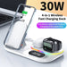 Simplify Your Life with the Latest 30W QI Wireless Charger Stand - Ideal for iPhone 13 Pro Max and Apple Watch 7