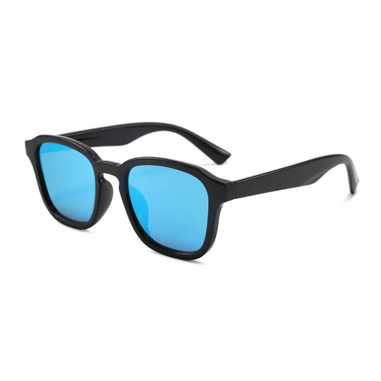 Trendy UV400 Women's Sunglasses with Square Transparent Frames