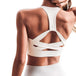 Experience Ultimate Comfort and Style with our High Impact Push Up Backless Seamless Gym Ribbed Sports Bra