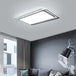 Clean Elegance: Living Room Ceiling Lights - Rectangular LED Lamp for Simple and Stylish Home Illumination