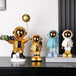Reach for the Stars: Nordic Modern Astronaut Sculpture for Captivating Home Decor