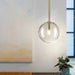 Balls Chandelier - Round Glass Hanging Light for Hotel and Dining Room Decor