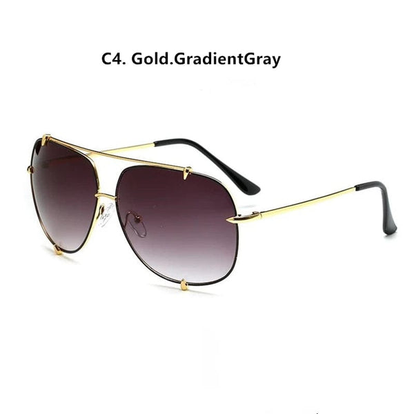 HBK K30133 Big Frame Fashion Glasses - Oversize Square Sun Glasses for Women Sunglasses.