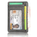 Rfid Anti-magnetic Card Holders: Leather Card Holder Wallet for men