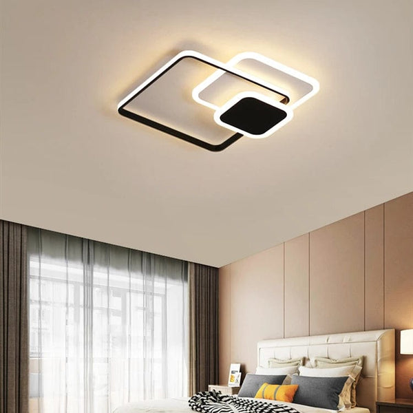 Effortless Elegance: Bedroom Ceiling Light - LED Lamp with Modern Style and High Light Transmittance Acrylic