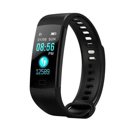 Waterproof Fitness Smart Band with Heart Rate and Blood Pressure Monitoring