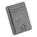 Rfid Anti-magnetic Card Holders: Leather Card Holder Wallet for men