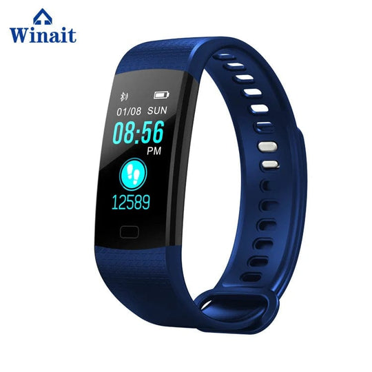 Waterproof Fitness Smart Band with Heart Rate and Blood Pressure Monitoring