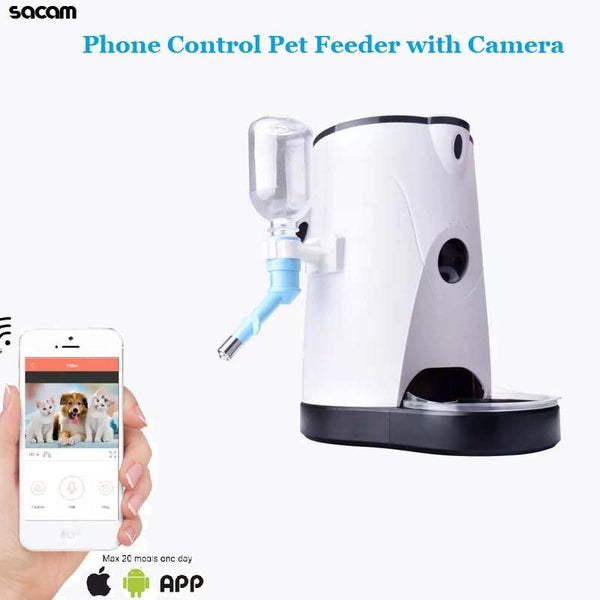 Revolutionize Pet Care with Our HD 960P WiFi Pet Video Monitor and Smart Feeder: Stay Connected and Keep Your Fur Babies Happy