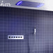 Spa-Inspired Elegance: Thermostatic Faucet Shower Set with LED Large Top Spray and Waterfall Modes