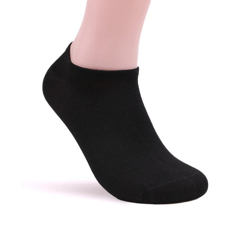 Summer Essentials: No-Show Low-Cut Bamboo Charcoal Socks – Style Meets Affordability