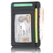 Rfid Anti-magnetic Card Holders: Leather Card Holder Wallet for men