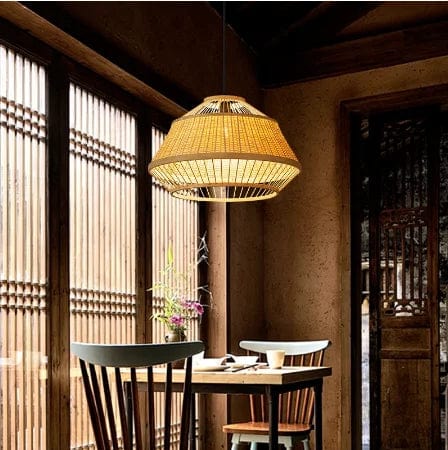 Luces colgantes de bambú: iluminación doméstica moderna para el sudeste asiático