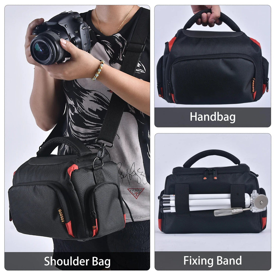 On-the-Go Protection: Elevate Your Photography with our Waterproof Equipment Bag and Handbag