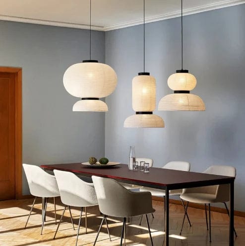 Chinese Inspired Hanging Lamp - Pendant Lights for Bedroom, Dining Room, and Home Loft