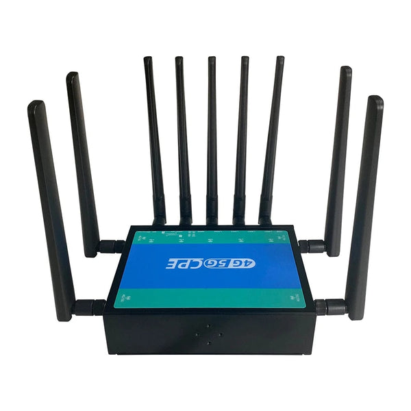 Industrial 5G CPE Router: Cellular Hotspot, 802.11AX WiFi 6, Dual SIM Card 5G Modem