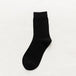 Diabetic Breathable socks anti odor black organic bamboo fiber socks vertical line deodorant crew socks