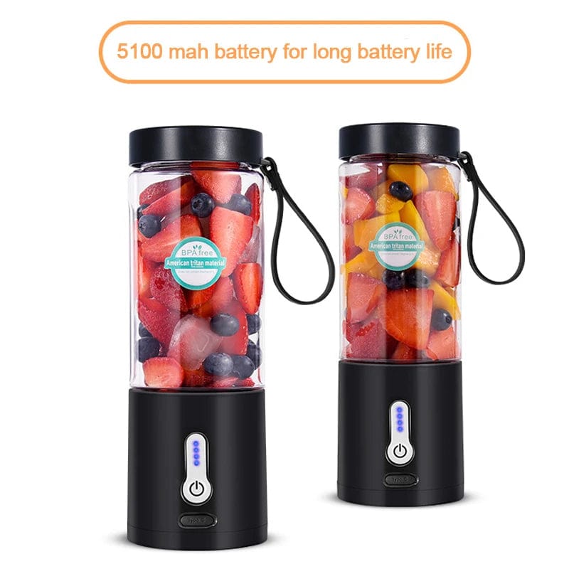 Hot Selling Outdoor Electric Blender with Gym Shaker Bottle for Active Lifestyles