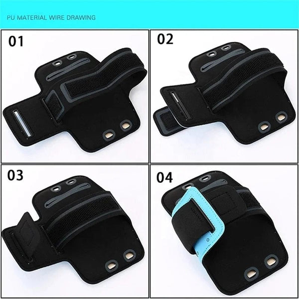 Stay Connected on the Go: Sports Armband for iPhone 11, 12, 13, 14 Pro Max – Water Resistant and Adjustable